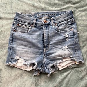 American Eagle Hi-Rise Denim Shorts